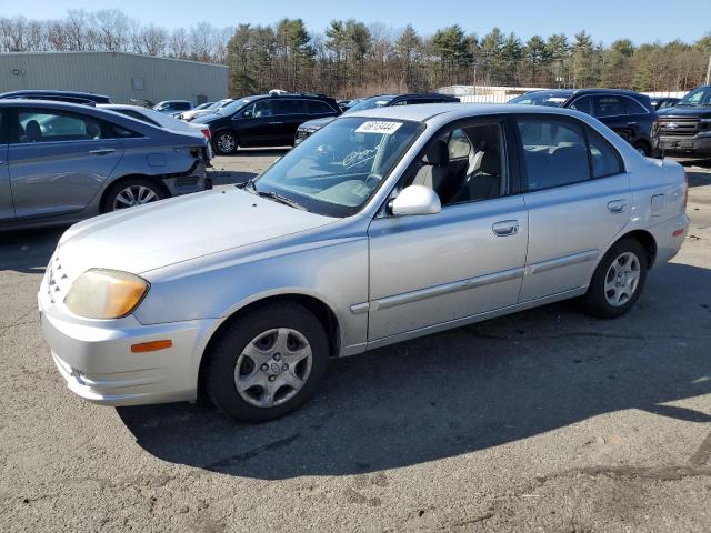 Lot #2459330592 2005 HYUNDAI ACCENT GL salvage car