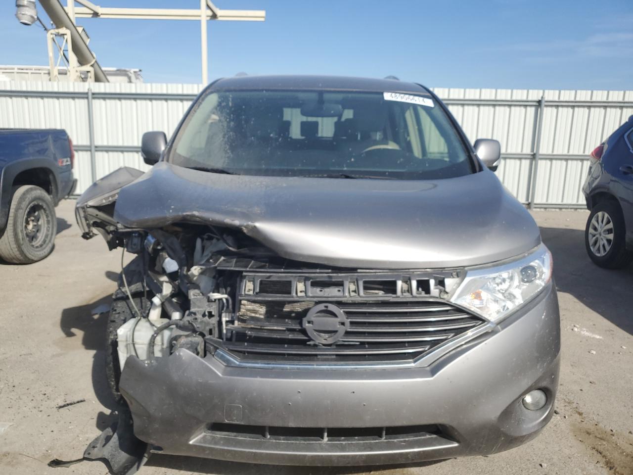 2013 Nissan Quest S vin: JN8AE2KP2D9067104