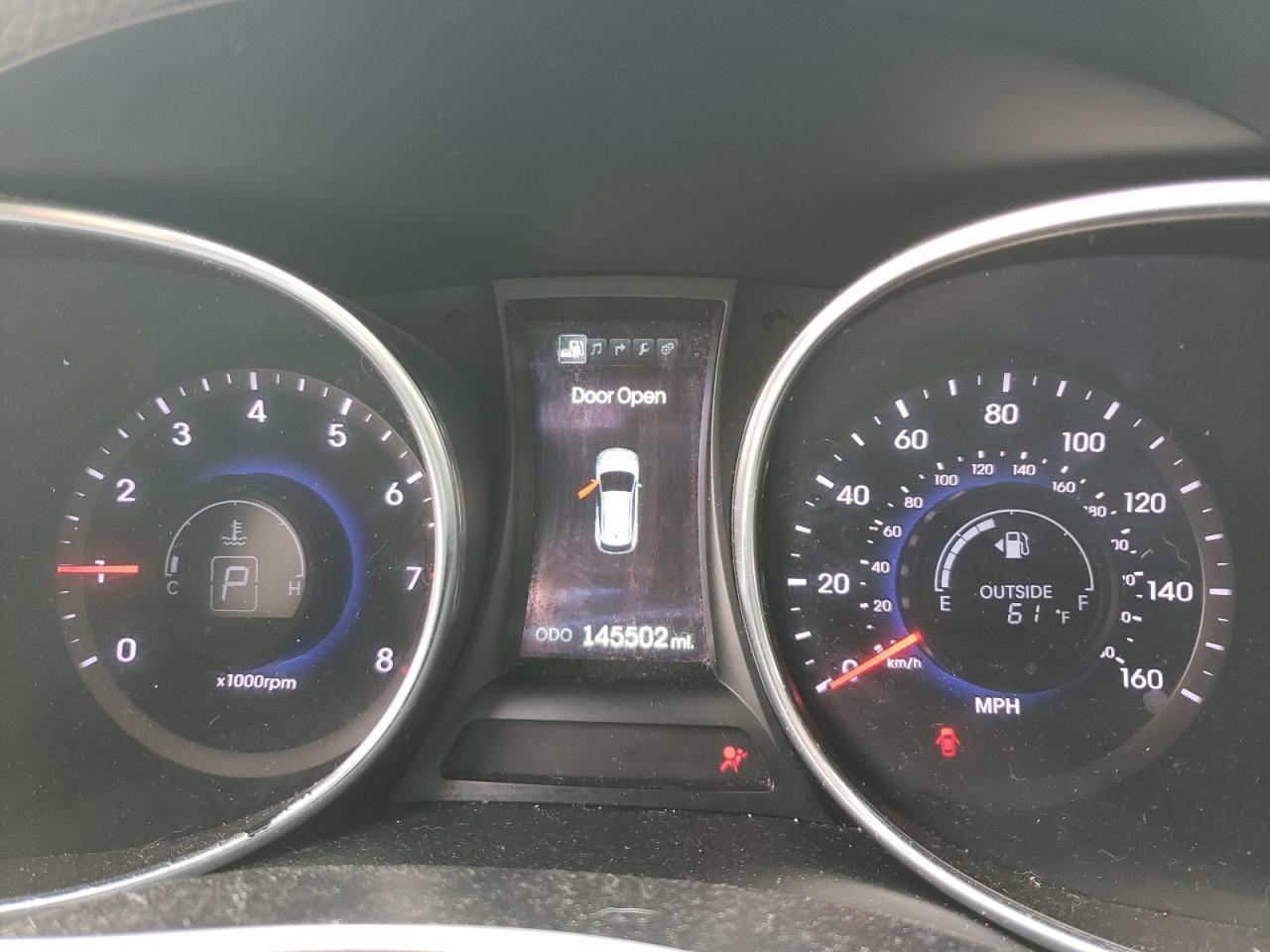 5XYZUDLA5EG208707 2014 Hyundai Santa Fe Sport