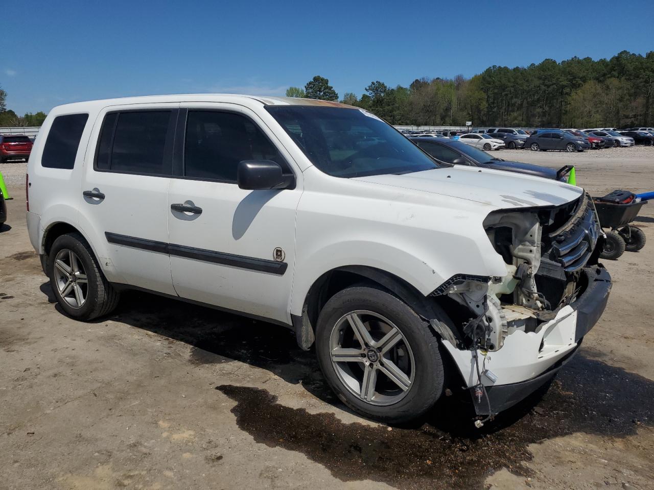 2013 Honda Pilot Lx vin: 5FNYF3H28DB037734