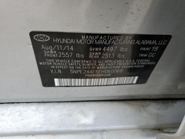 2015 HYUNDAI SONATA SE - 5NPE24AF5FH060068