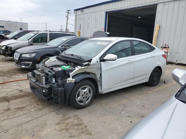 Lot #2429154418 2017 HYUNDAI ACCENT SE salvage car