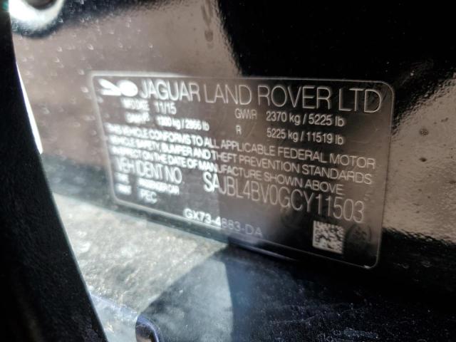 2016 JAGUAR XF R - SPO SAJBL4BV0GCY11503