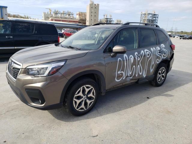 Lot #2468799878 2021 SUBARU FORESTER P salvage car