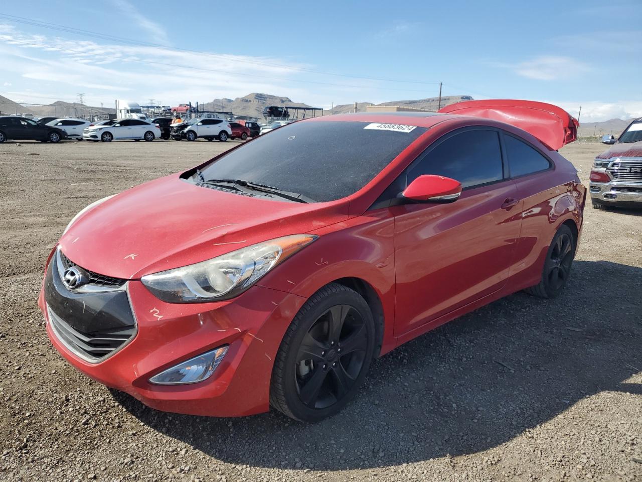 KMHDH6AEXDU000721 2013 Hyundai Elantra Coupe Gs