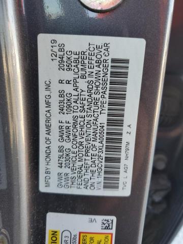 2020 HONDA ACCORD SPO - 1HGCV2F3XLA005041