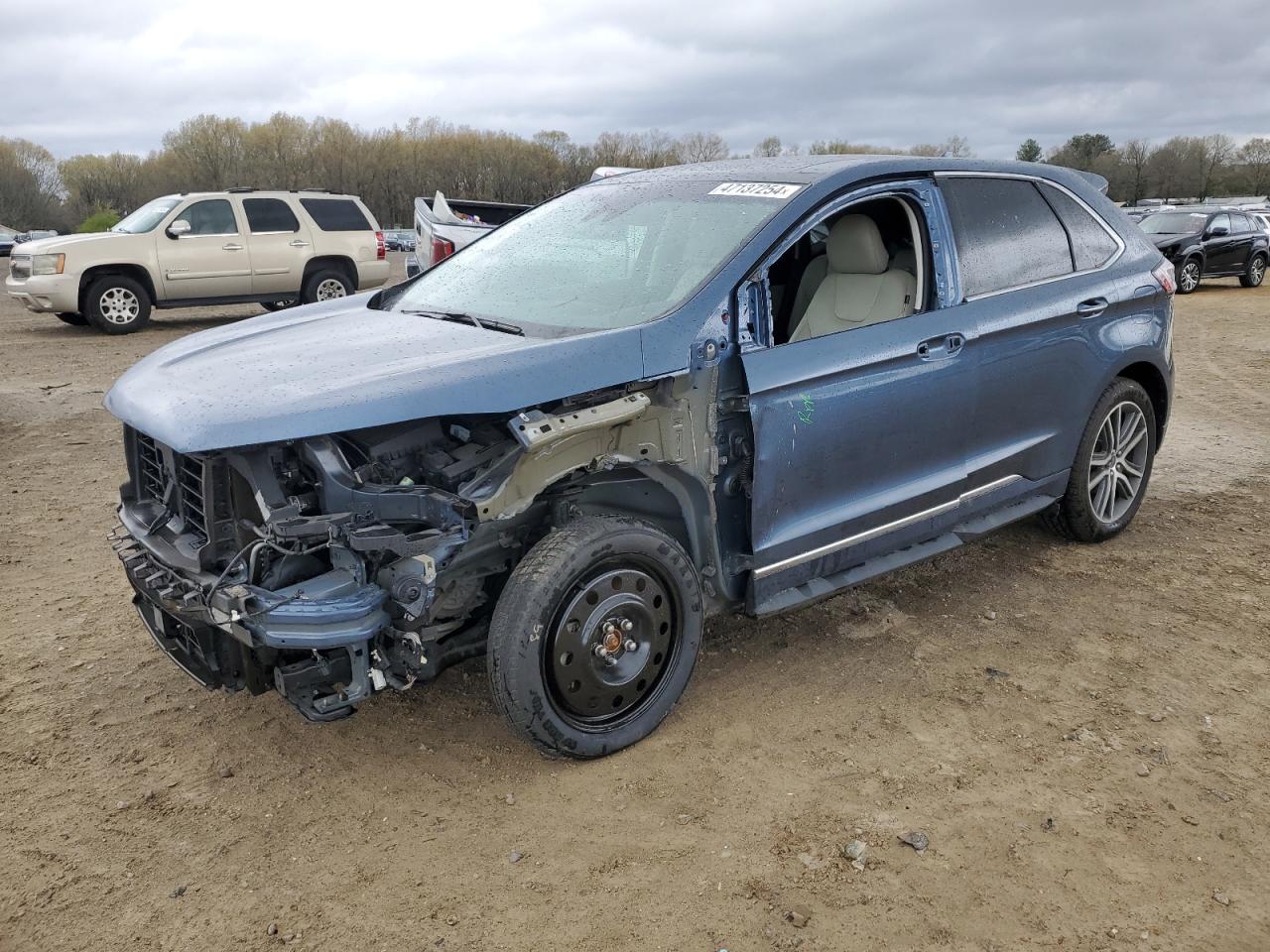 Lot #2489722803 2019 FORD EDGE TITAN