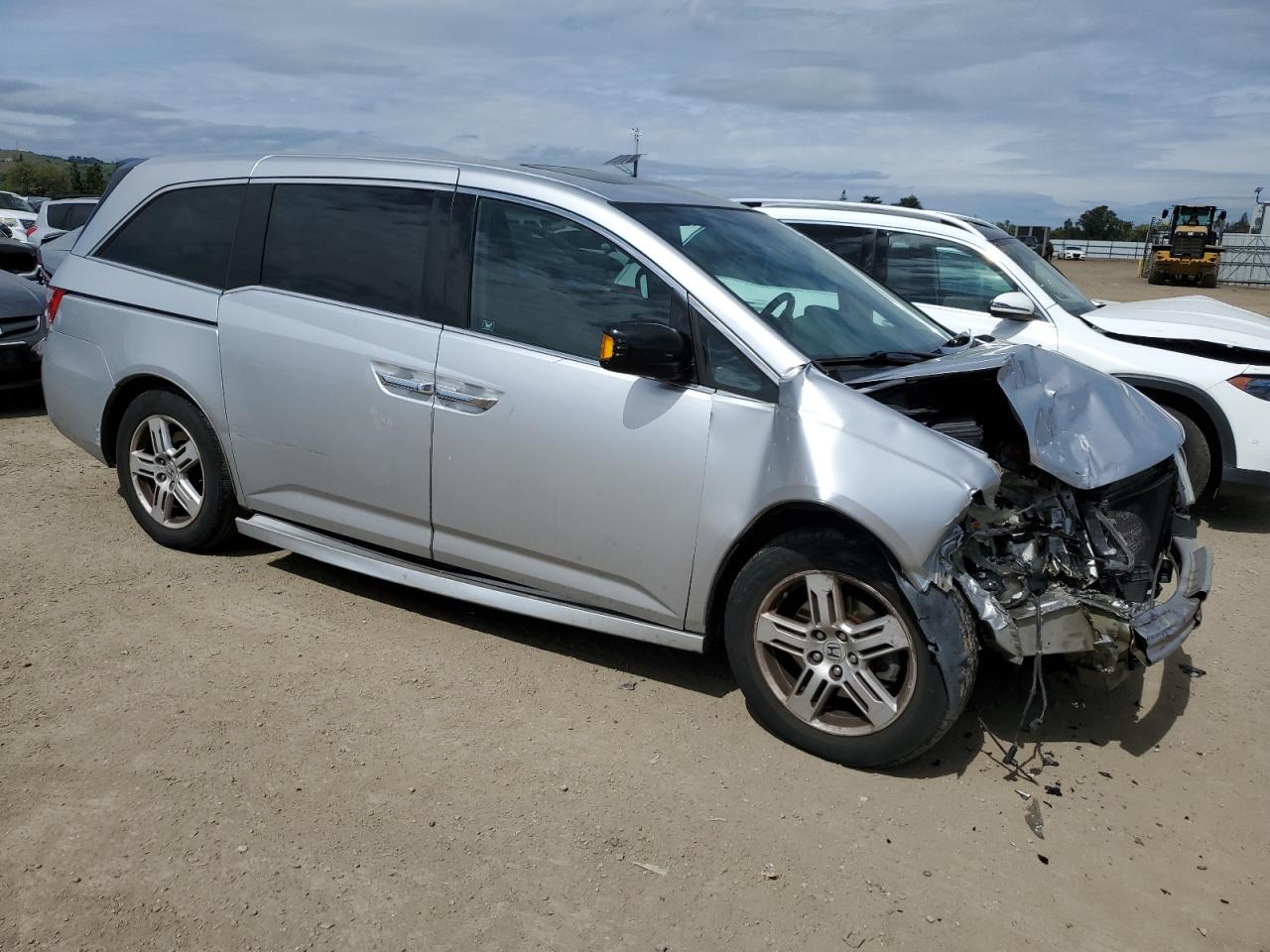 5FNRL5H98CB127468 2012 Honda Odyssey Touring