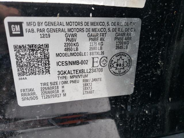2020 GMC TERRAIN SL - 3GKALTEX8LL234708