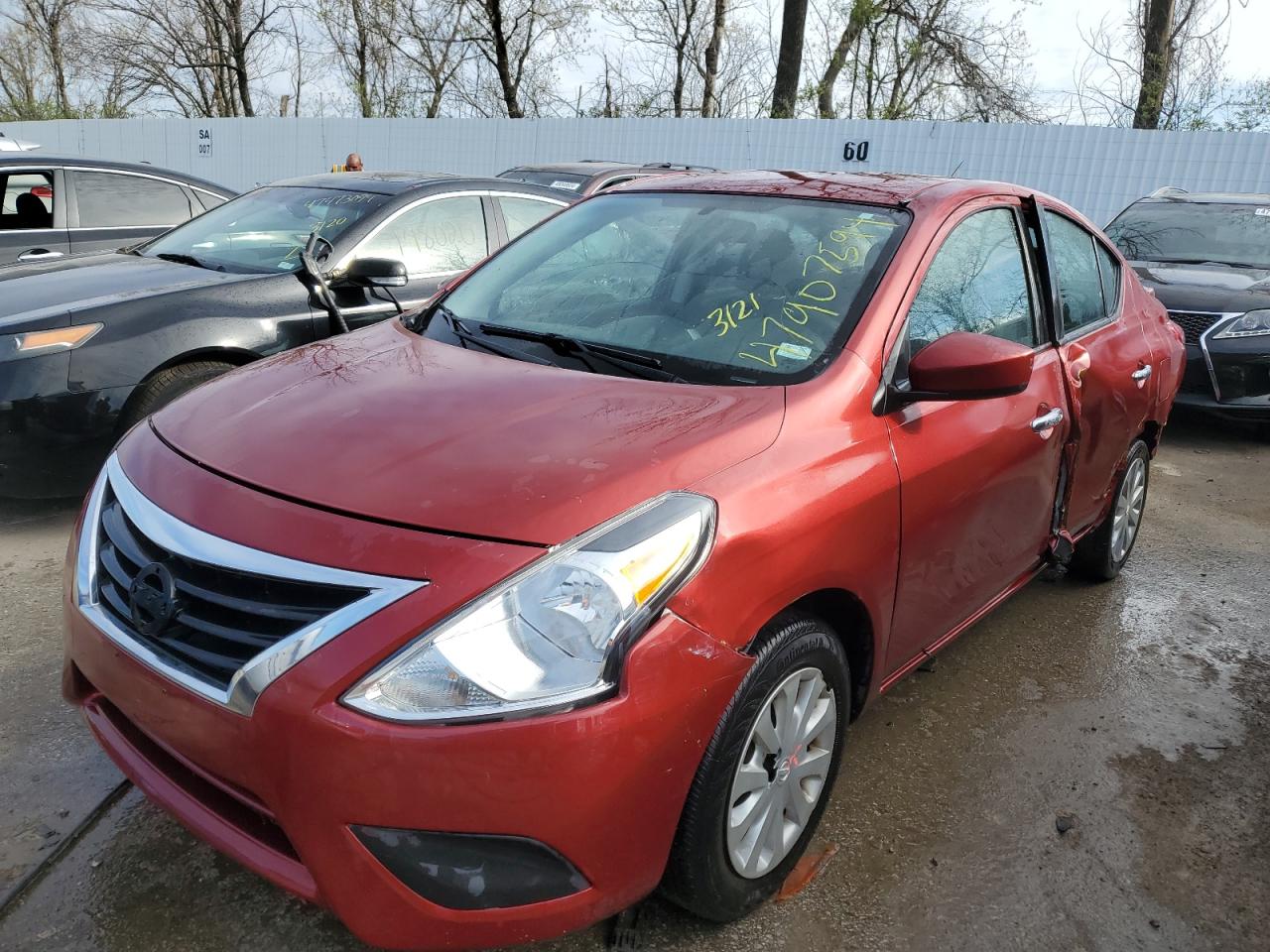 3N1CN7APXHK417037 2017 Nissan Versa S