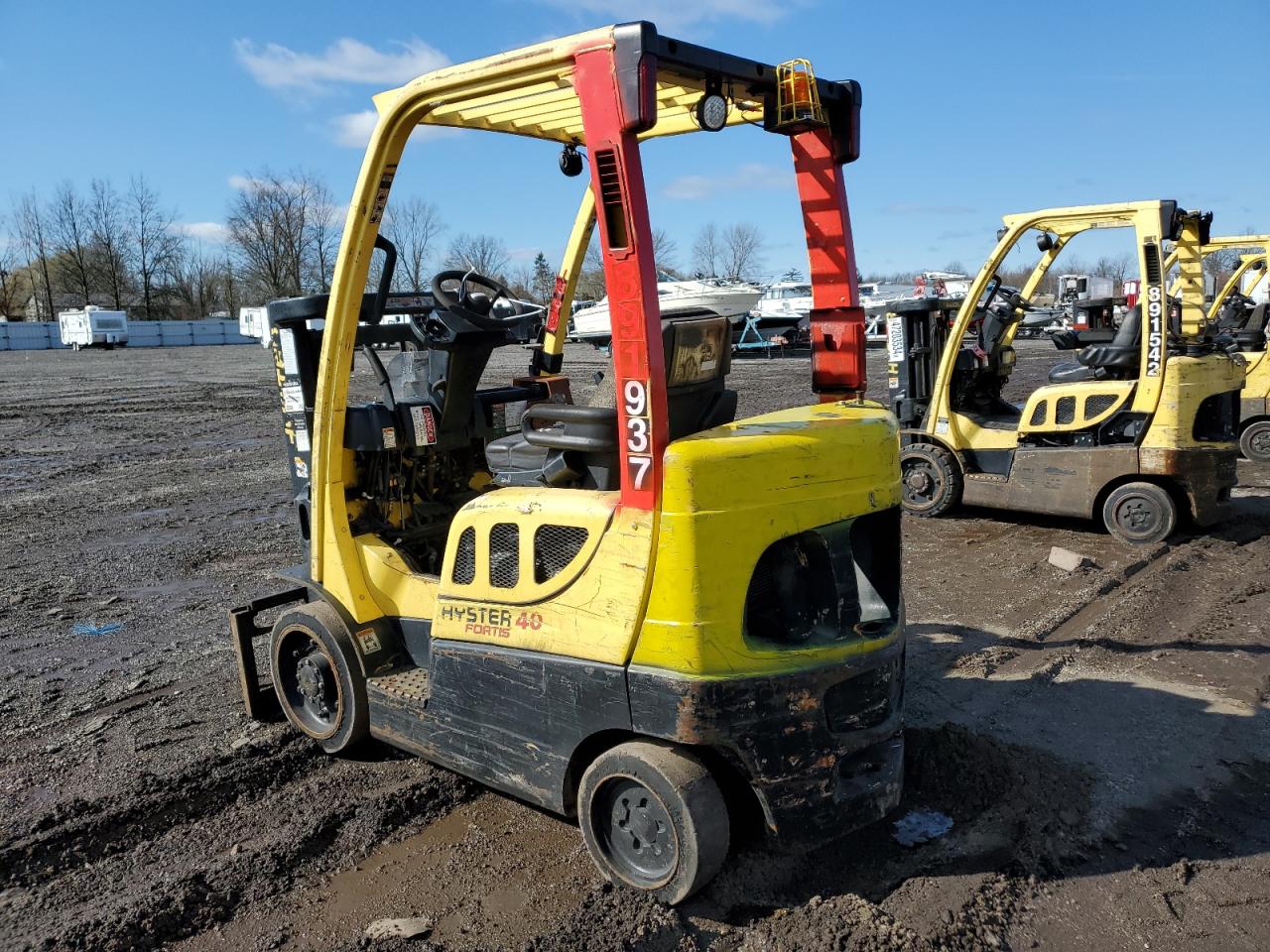 Lot #3242791961 2008 HYST FORKLIFT