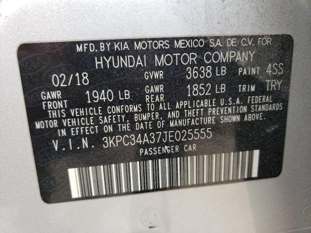 2018 HYUNDAI ACCENT LIM - 3KPC34A37JE025555