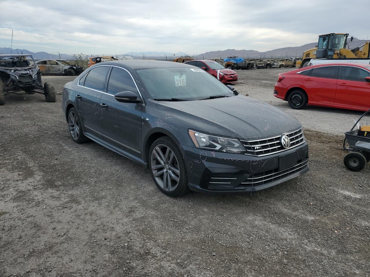 1VWDT7A35HC038535 2017 Volkswagen Passat R-Line