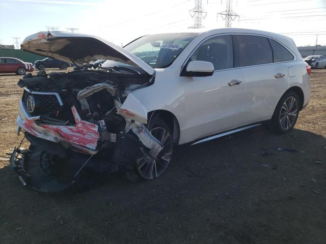 Lot #2423495147 2019 ACURA MDX TECHNO salvage car