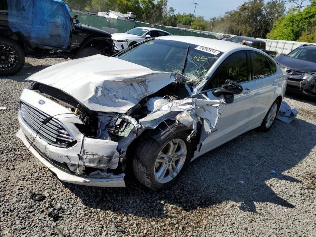 Lot #2408590849 2018 FORD FUSION SE salvage car
