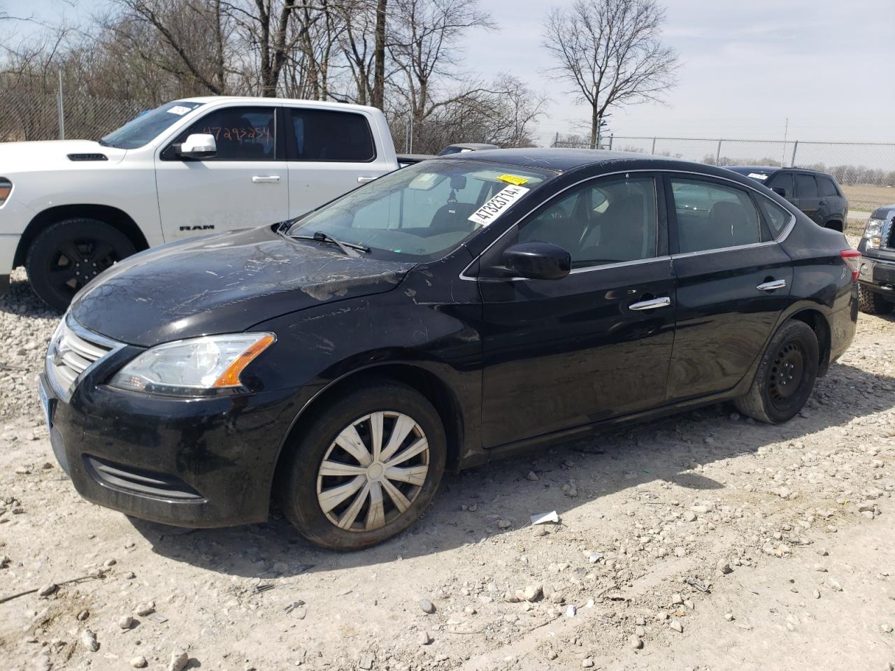 Lot #2435812905 2015 NISSAN SENTRA S