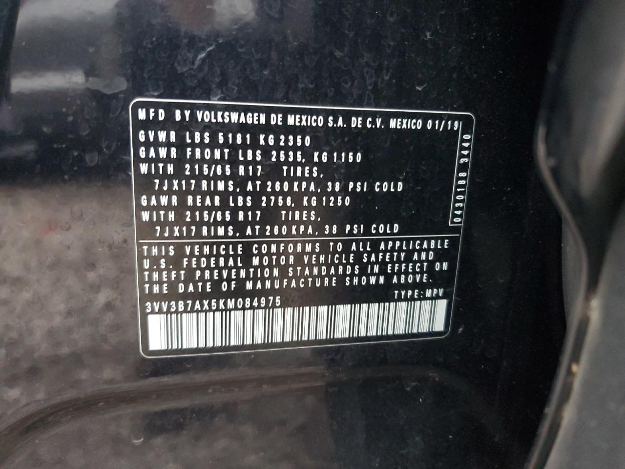 VOLKSWAGEN TIGUAN SE -