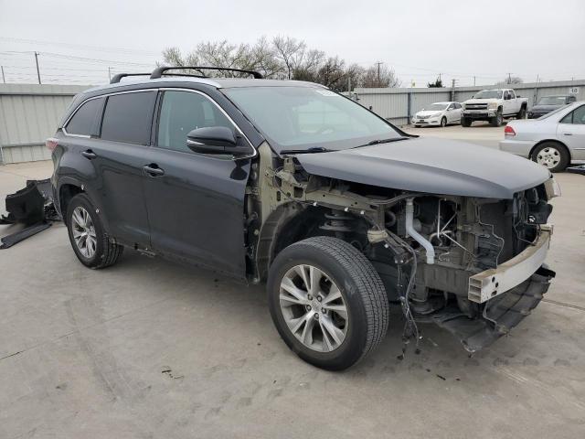 VIN 5TDKKRFH0ES025344 2014 Toyota Highlander, Xle no.4