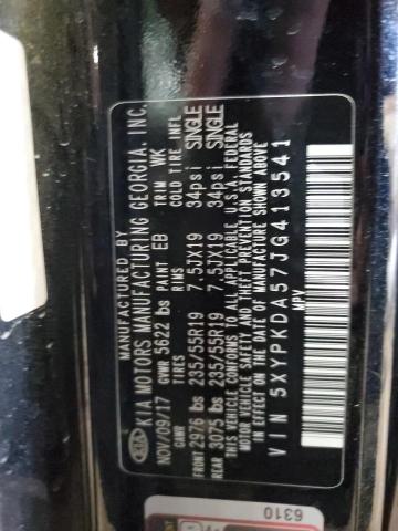 2018 Kia Sorento Sx VIN: 5XYPKDA57JG413541 Lot: 48757794