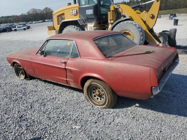 FORD MUSTANG 1967 red   7F01C174398 photo #3