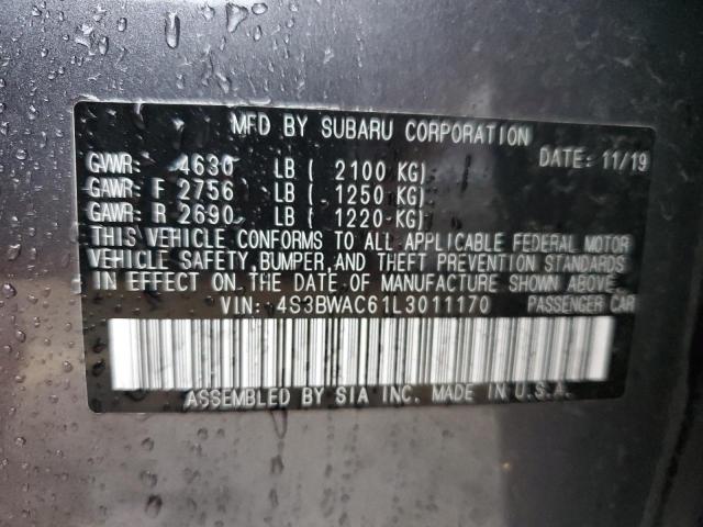 4S3BWAC61L3011170 Subaru Legacy PRE 12