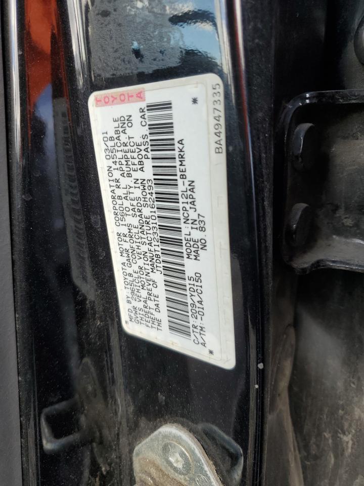 JTDBT123310162493 2001 Toyota Echo