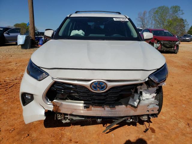 VIN 5TDZARAH0NS517350 2022 Toyota Highlander, Hybri... no.5