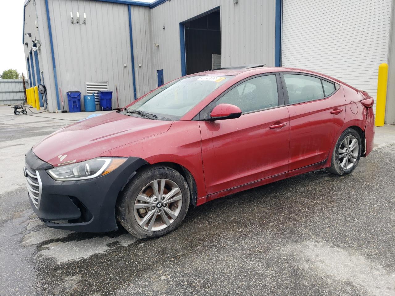 2017 Hyundai Elantra Se vin: KMHD84LF8HU261152