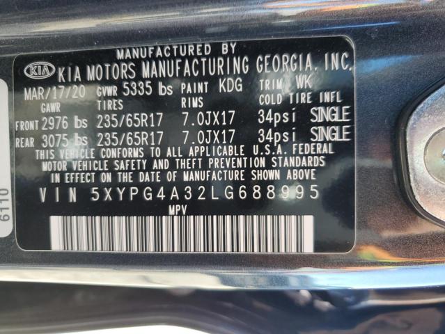 2020 KIA SORENTO L - 5XYPG4A32LG688995
