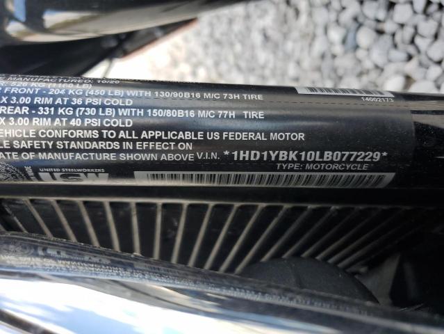 2020 HARLEY-DAVIDSON FLHCS 1HD1YBK10LB077229
