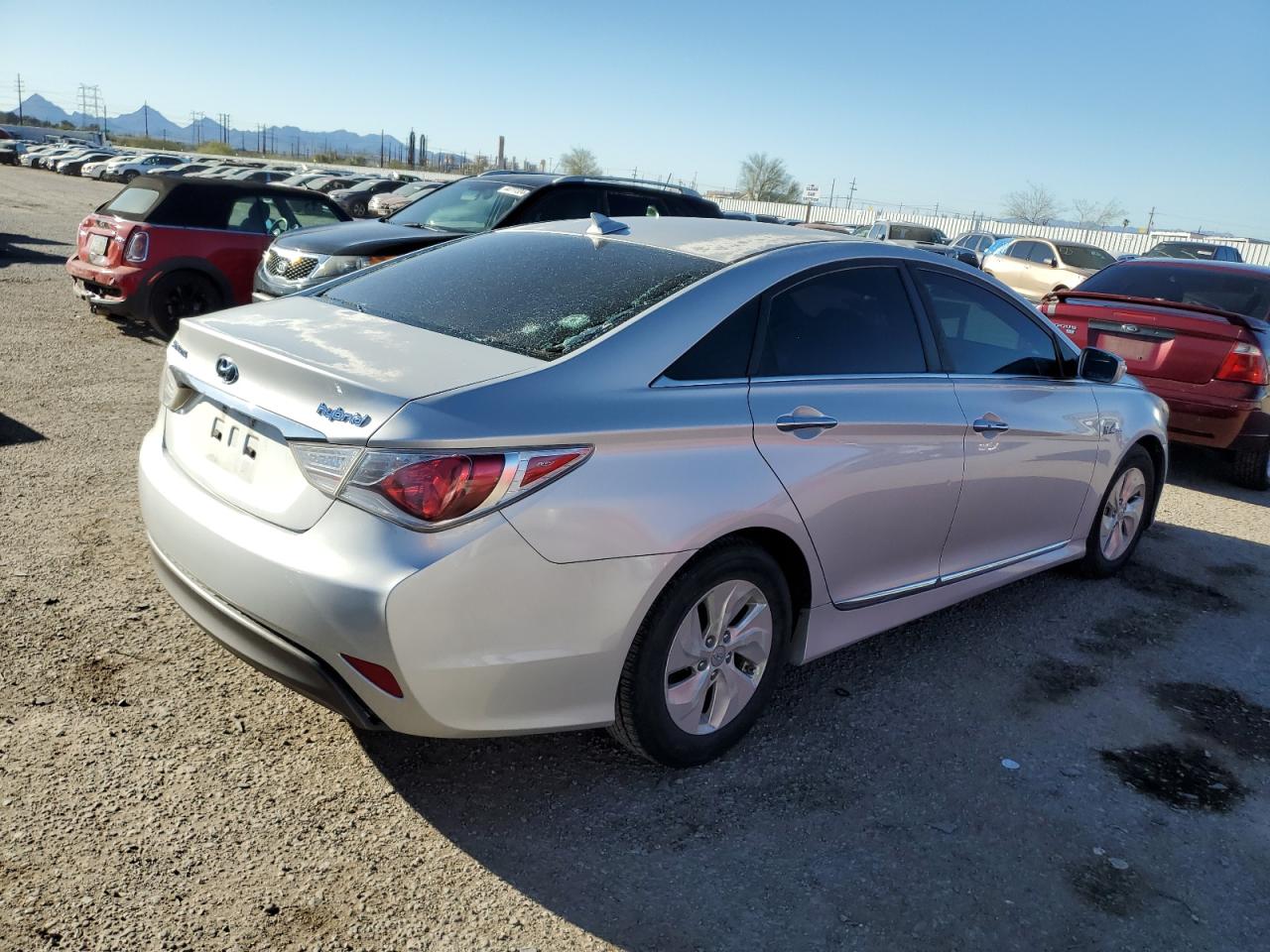 KMHEC4A43EA116327 2014 Hyundai Sonata Hybrid