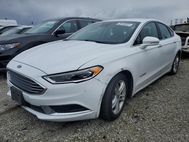 Lot #2501454091 2018 FORD FUSION SE salvage car