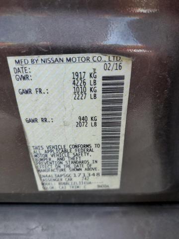 1N4AL3AP5GC171348 2016 Nissan Altima 2.5