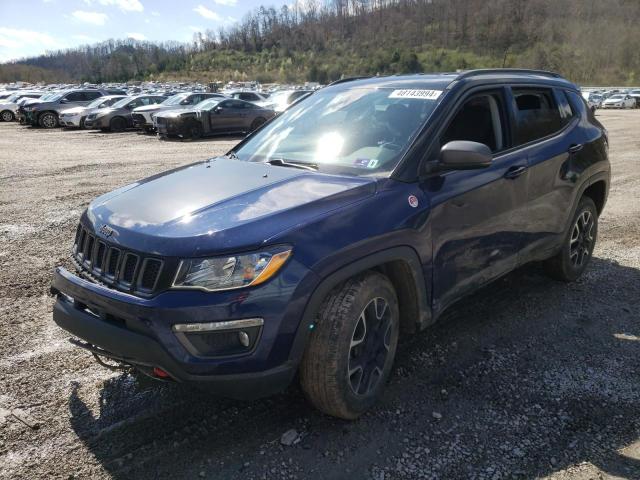 Lot #2503573947 2021 JEEP COMPASS TR salvage car