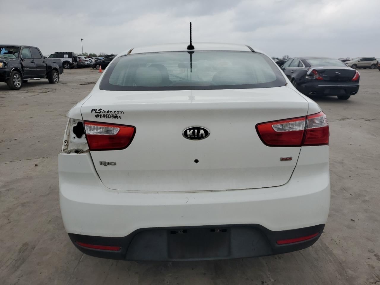 KNADM4A38D6272060 2013 Kia Rio Lx