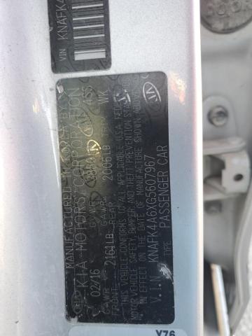2016 KIA FORTE LX - KNAFK4A6XG5607967