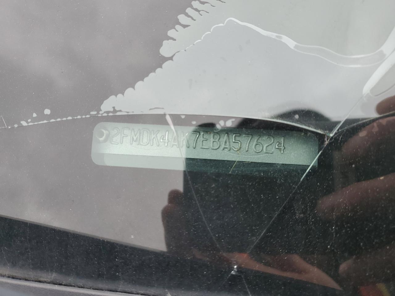 2FMDK4AK7EBA57624 2014 Ford Edge Sport