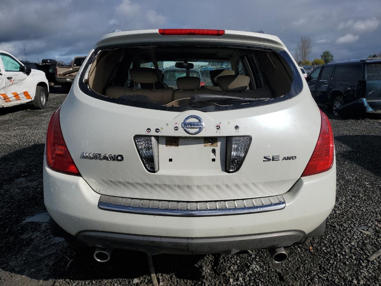 JN8AZ08W87W640410 2007 Nissan Murano Sl