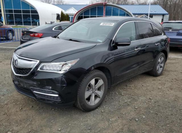 2016 Acura Mdx VIN: 5FRYD4H2XGB048121 Lot: 48403384