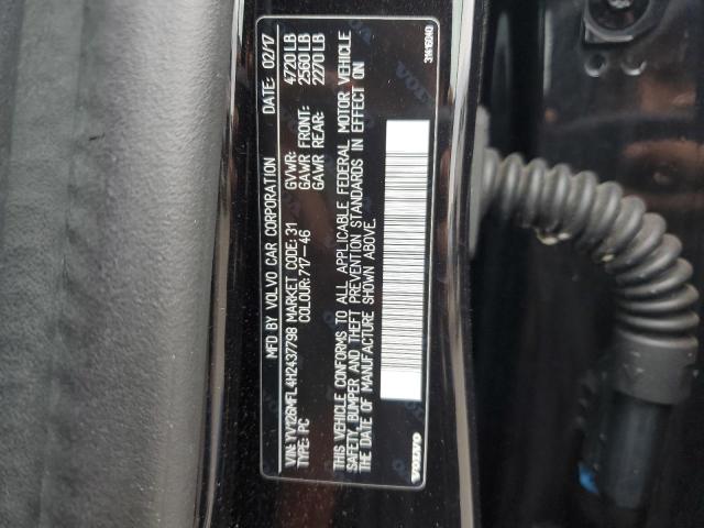 2017 VOLVO S60 YV126MFL4H2437798