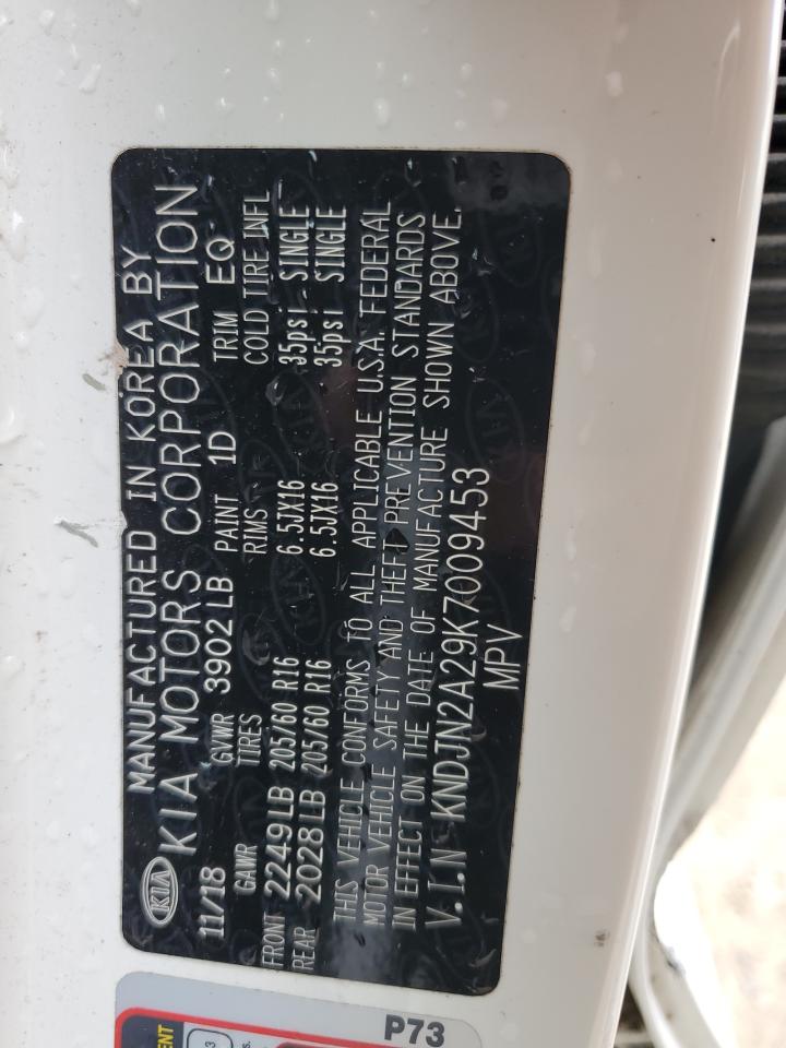 KNDJN2A29K7009453 2019 Kia Soul