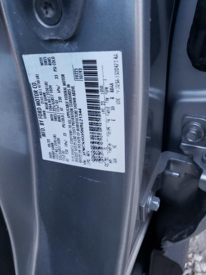 3fmcr9d95nre21344 3FMCR9D95NRE21344 2022 Ford Bronco Sport Badlands