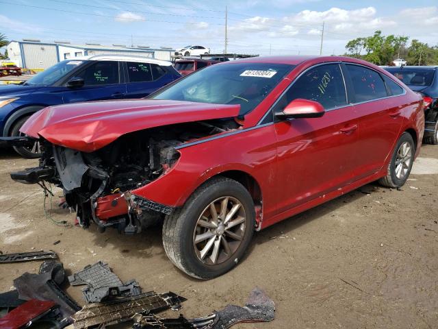 Lot #2411397606 2019 HYUNDAI SONATA SE salvage car