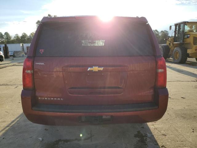  CHEVROLET SUBURBAN 2018 Burgundy