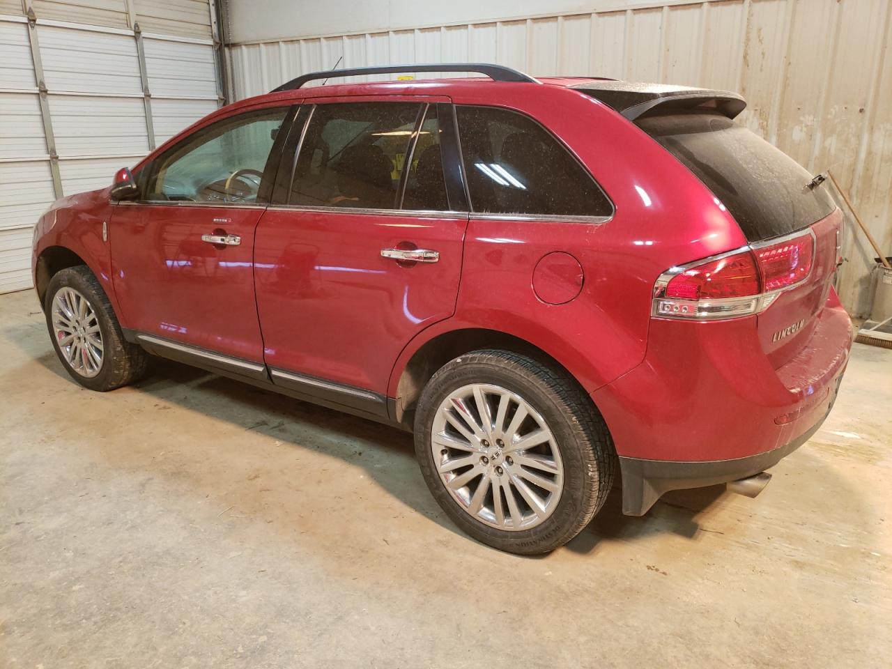 2012 Lincoln Mkx vin: 2LMDJ6JKXCBL19278