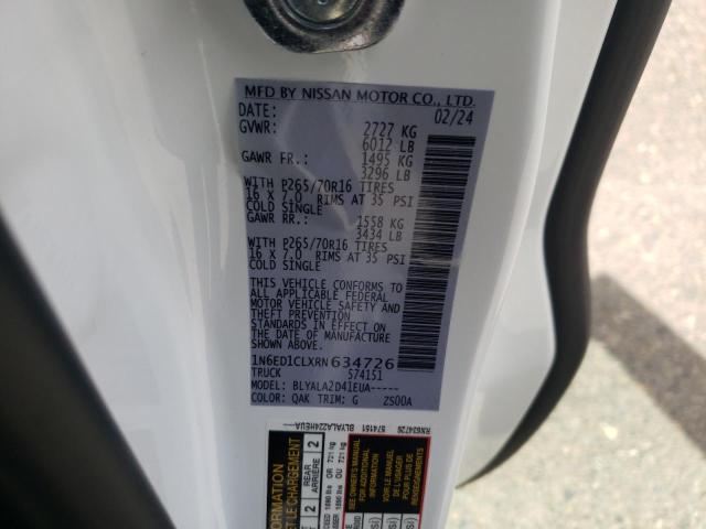 2024 NISSAN FRONTIER S - 1N6ED1CLXRN634726
