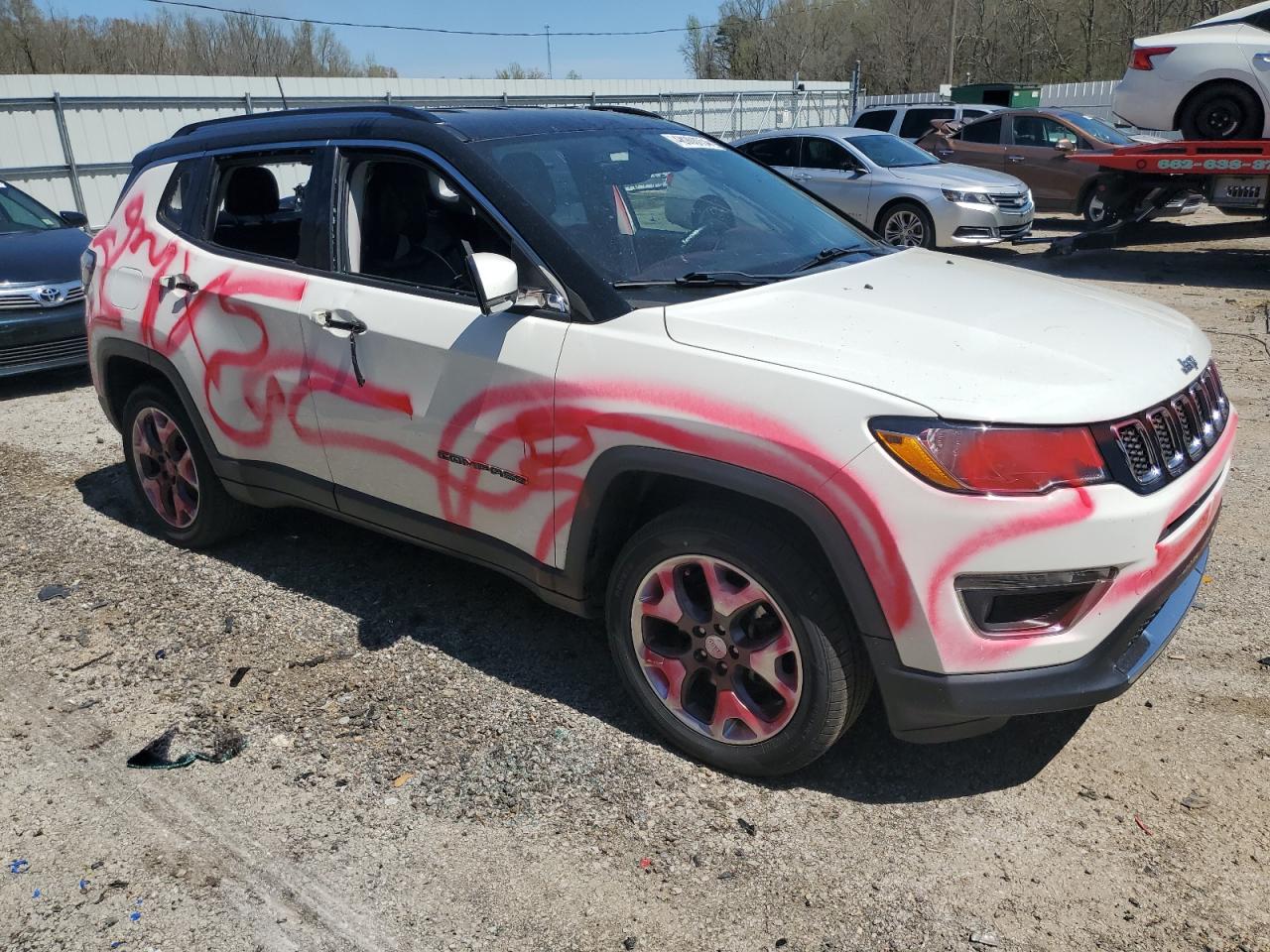 2018 Jeep Compass Limited vin: 3C4NJDCB5JT282745