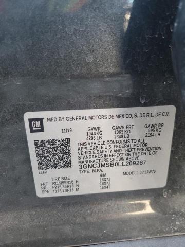 2020 CHEVROLET TRAX PREMI - 3GNCJMSB0LL209267