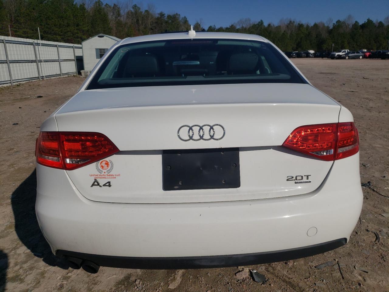 WAUBFAFL9CN004700 2012 Audi A4 Premium