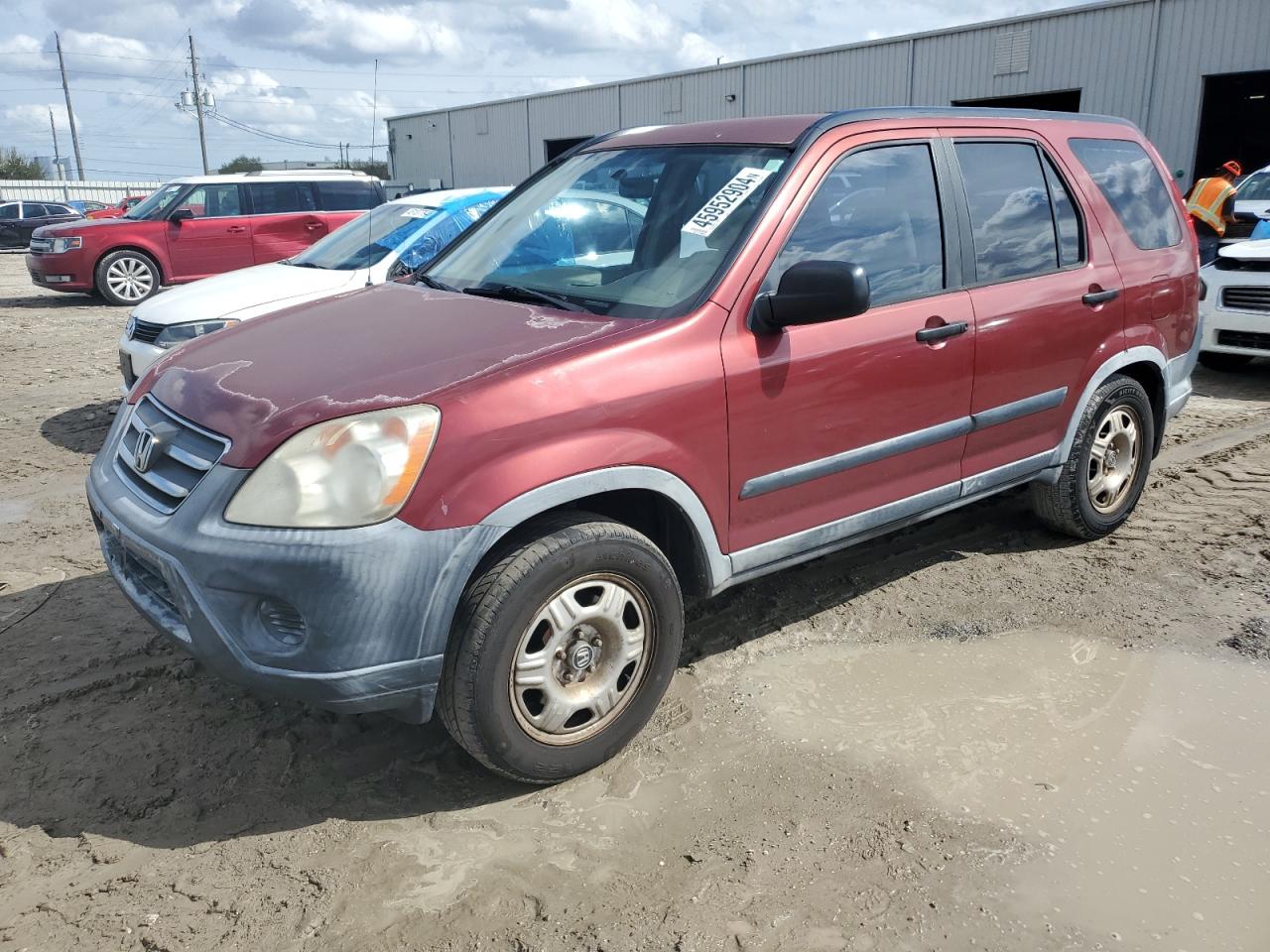 JHLRD78535C037878 2005 Honda Cr-V Lx